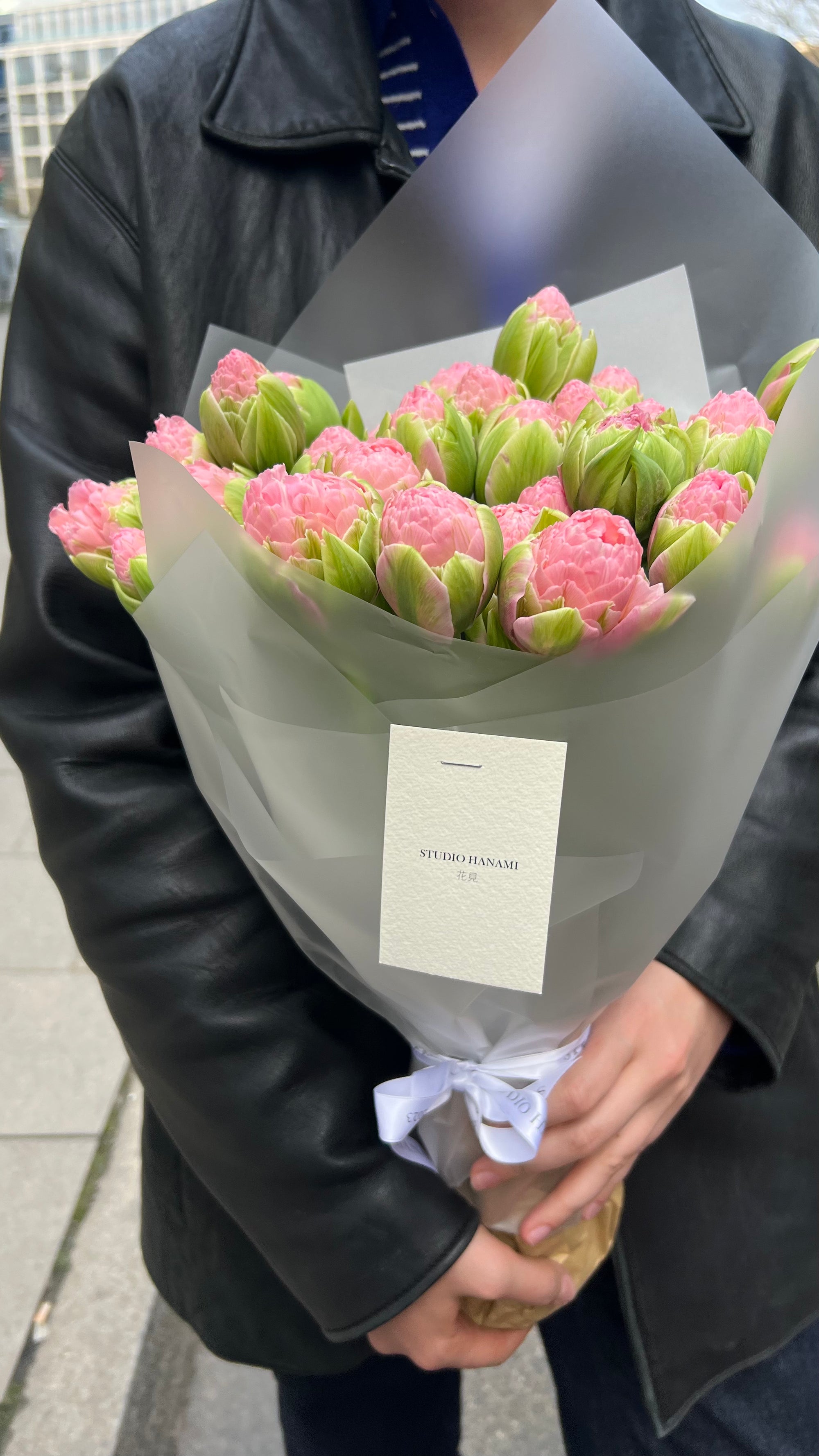 Strawberry Cream Peony Tulips
