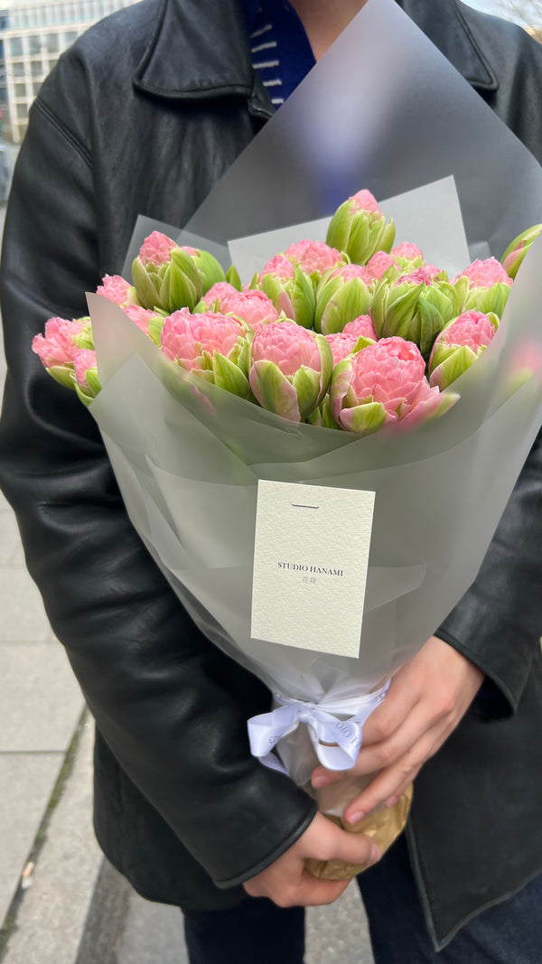 Strawberry Cream Peony Tulips