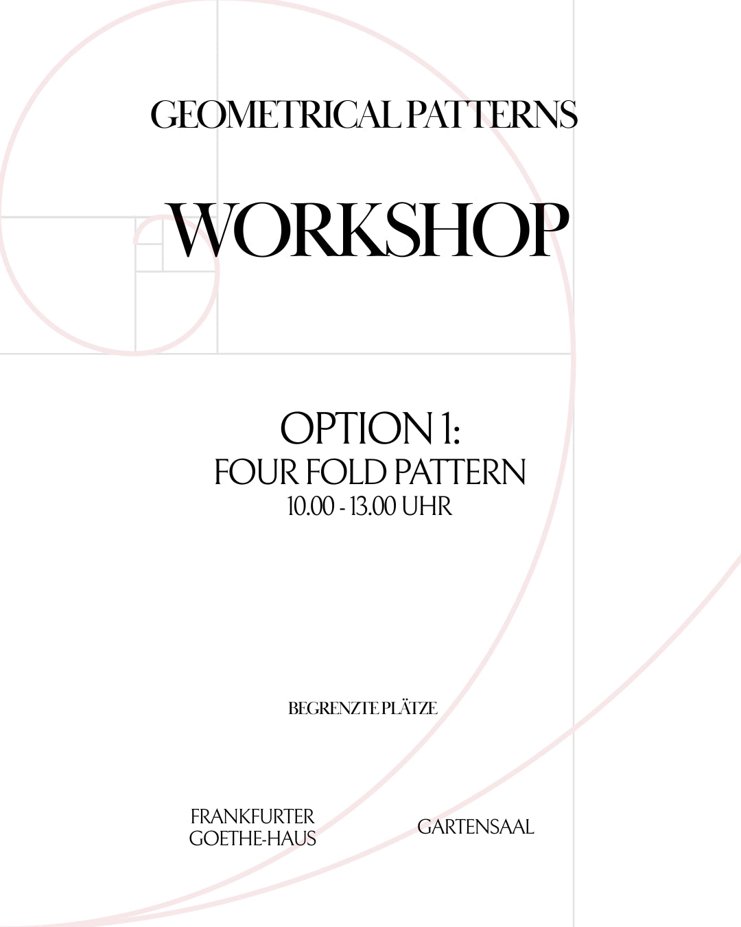 Geometrical Patterns: Opt 1 - Four Fold Pattern